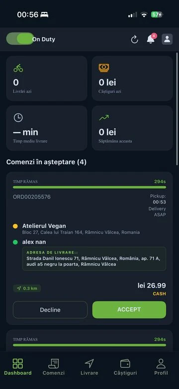 Courier app 2