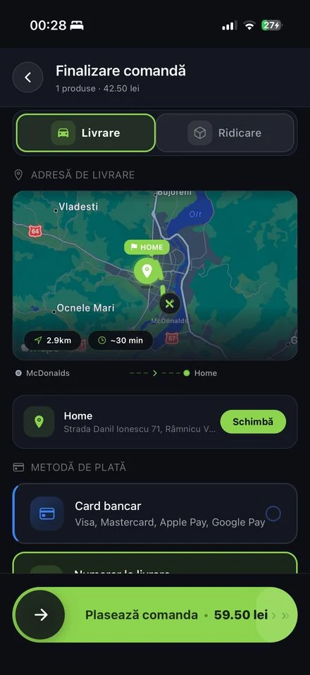 Live tracking